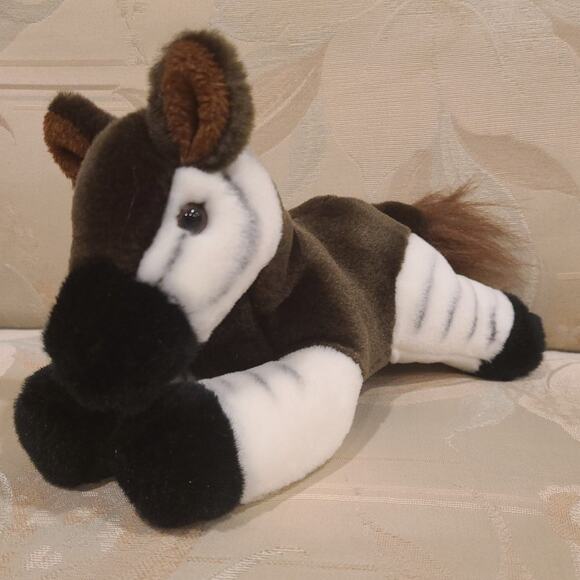 Opaki Aurora World Vintage Stuffed Animal Zoo Plush - Picture 1 of 4